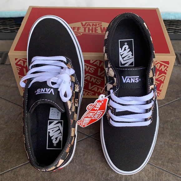 VANS ATWOOD CAMO CHECK BLACK/WHITE WMNS - Picture 10 of 15